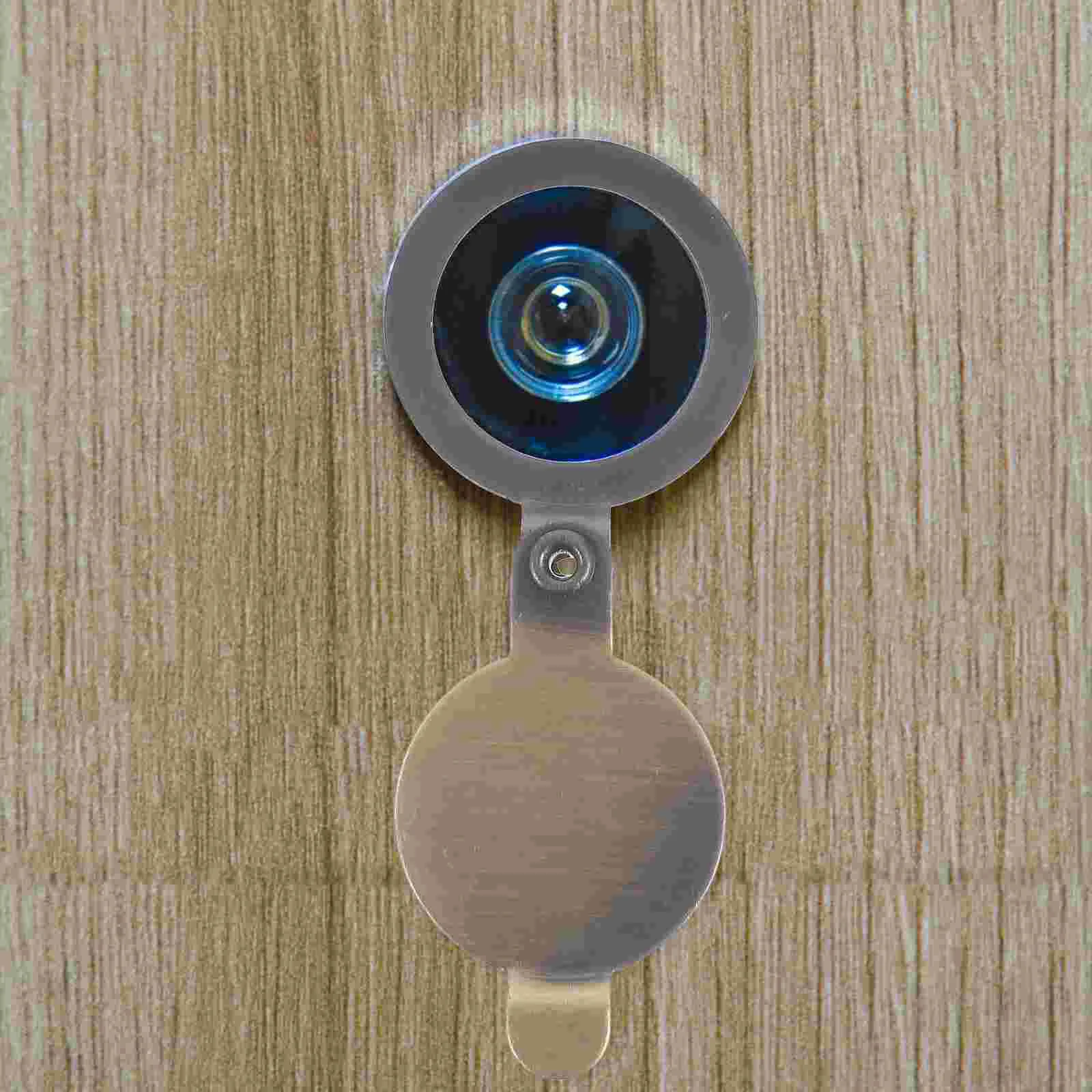 4pcs Door Peephole Privacy Cover Door Viewer Copper Lid Door Peeping Cover Protector