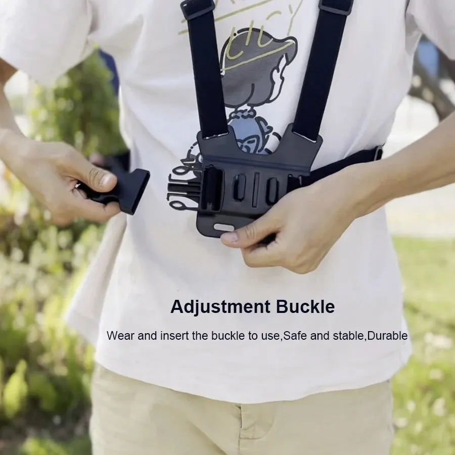 Chest Strap Rotate Phone Mount for iPhone Smart Phone Belt Body Harness Holder for Gopro Hero 12 11 10 9 8 7 Insta360 Dji Camera