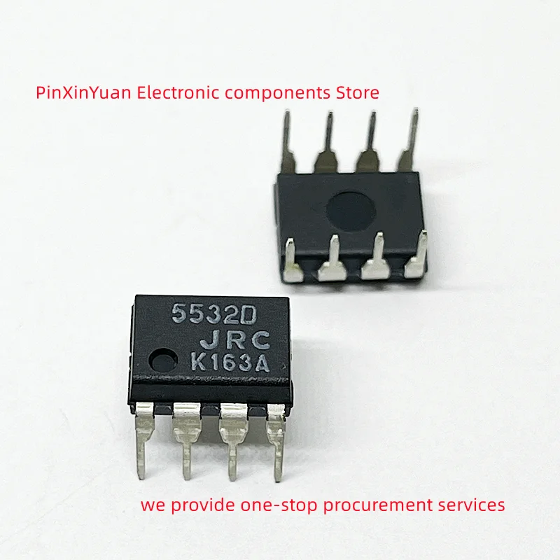 5PCS/LOT New original 5532DD JRC5532DD NJM5532DD 5532D JRC5532D NJM5532D 5532 DIP-8 Two-way operational amplifier In stock