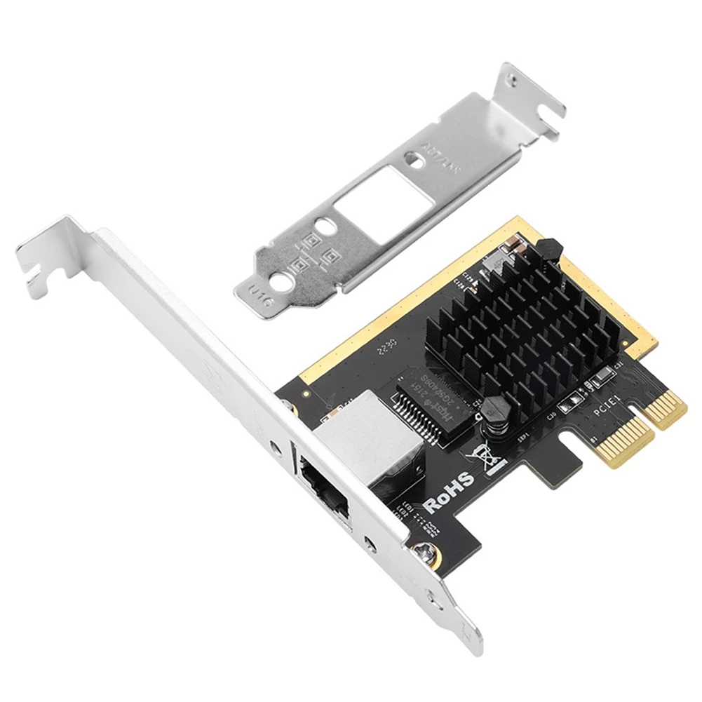 ABRI-2.5Gbps Gigabit Network Adapter PCI-E 2.5G Network Card RJ45 LAN Controller Card RTL8125B Chip Network Card