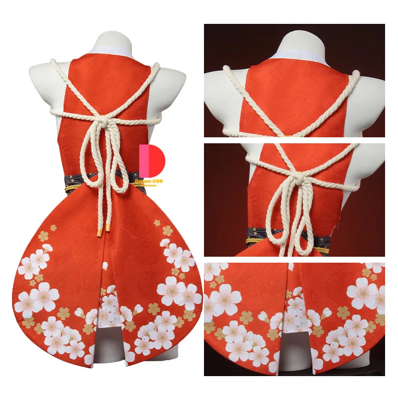 Naraka: Bladepoint Mai Shiranui Nitara Anime-Stil Spiele Cosplay Kostüm Kollaboratives Rollenspiel als Spielfiguren