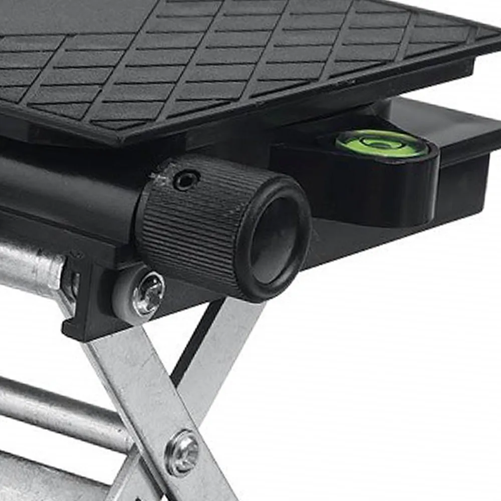 Automatic Precision Lab Lift Stand Heavy Black Lifting Platform Aluminum Lab Stand Physics Lab