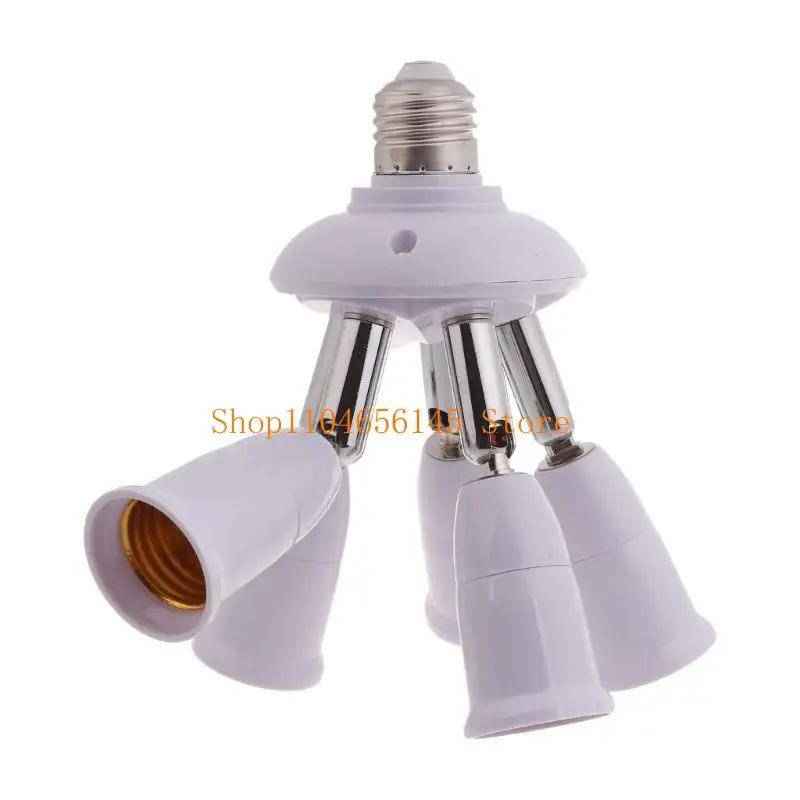 652F Light Bulb Socket Converter Adapter All-in-one E27 to E27 Base Lamp Holder Stand