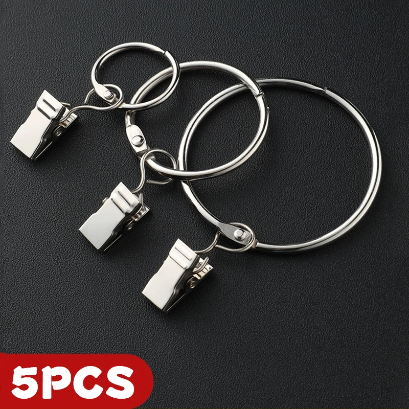 

Curtain clasp clamp hook hook hanging curtain hanging ring accessories vintage open buckle strap clip fixing Roman ring