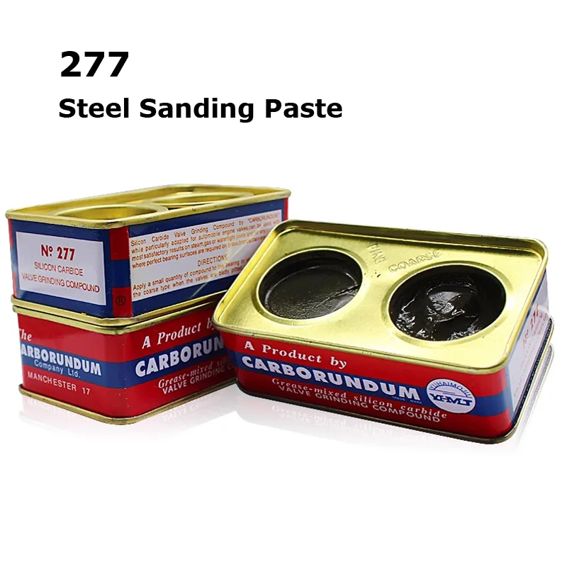 1 قطعة 277 الرمال طحن لصق صندوق فرك مجمع دراجة نارية سيارة البنزين محرك Teel الرمال لصق أدوات تلميع