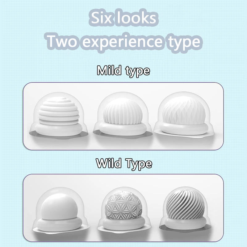 Ultra thin jelly airplane cup for men's manual disposable transparent stretching male masturbator penis exercise airplane cup