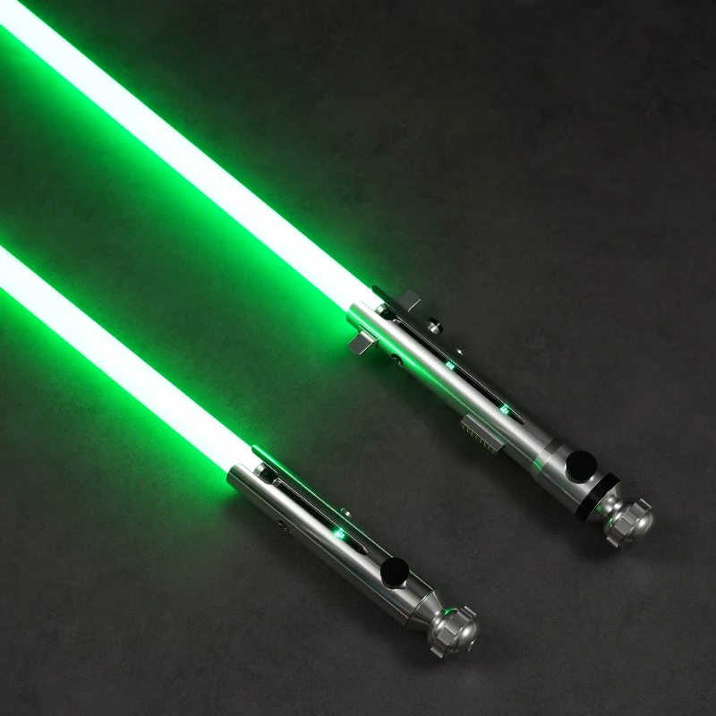 89SABERS Ashoka Tano Dual Lightsaber، مزود بشريحة V3.9 مفتوحة المصدر، مع 19 مجموعة من المؤثرات الصوتية والضوئية، جاهزة للاستخدام