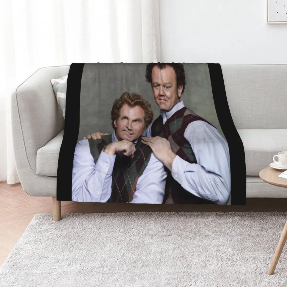 Step brothers Throw Blanket Compact Warm Blanket for Car Road Trip