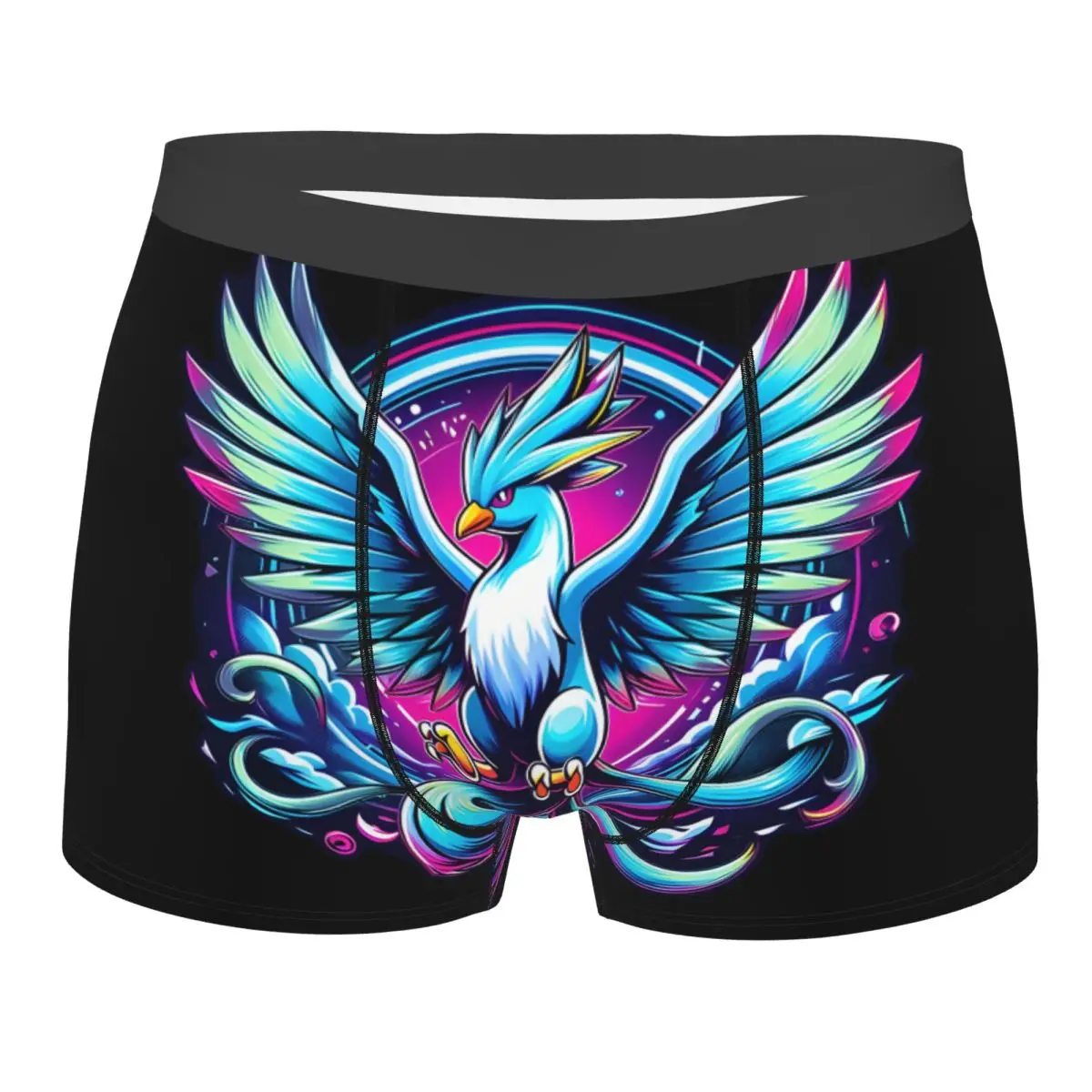 Pokemon Japanese Anime Game Underpants Breathbale Panties Man Underwear Comfortable Shorts Boxer Briefs