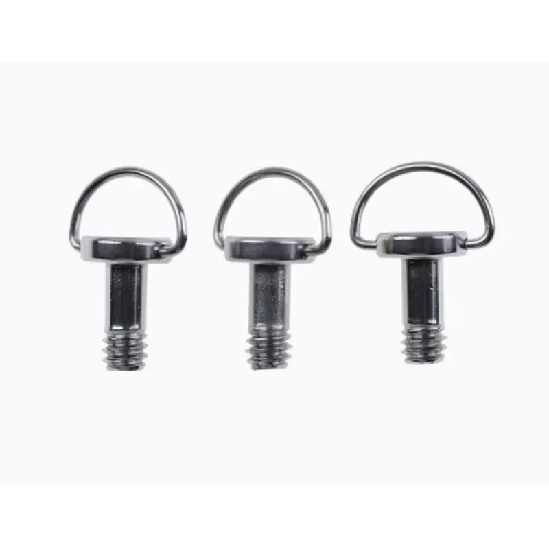 304 Stainless Steel Hand-Tighten Eye Bolt for DSLR/Mirrorless Shoulder Strap Connection