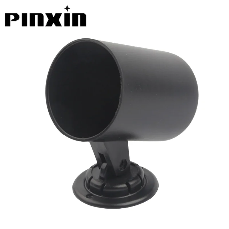 PinXin Universal Auto Car 52mm Car Gauge Cup Pod Holder Meter Gauge Heavy Duty Single Pods Dash Mount Holder Black