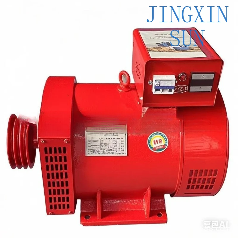Full Copper Full Power STC-50 40 30 24 20 15 Three Phase AC Synchronous Generator Cast Iron Shell
