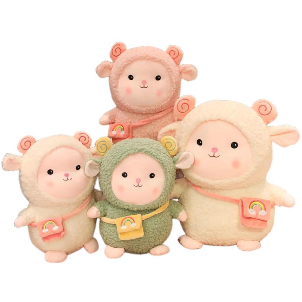 

Lovely And Interesting Rainbow Sheep Soft And Comfortable Animal Doll Children Toy Friends Birthday Gifts Family Decoration