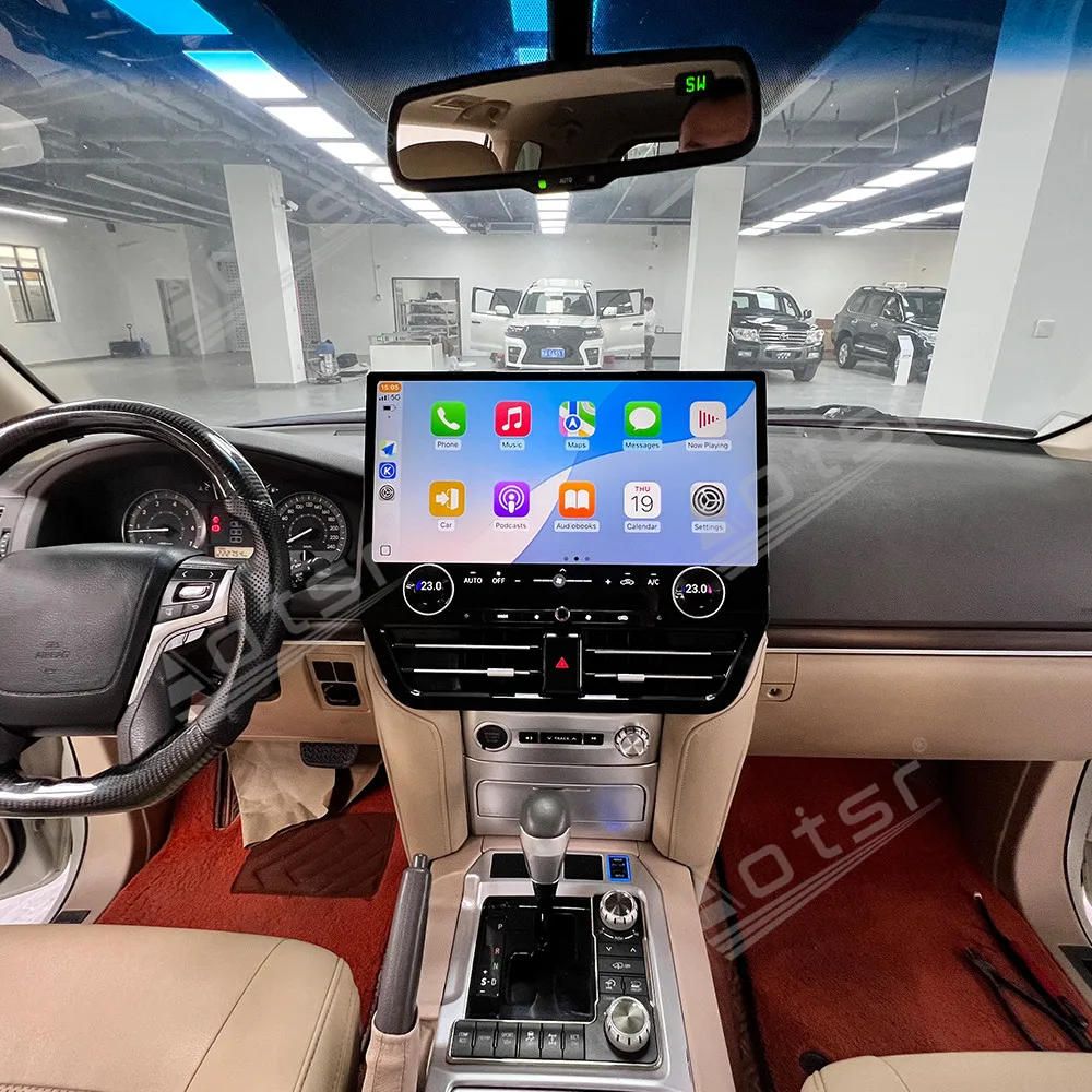 

19.8’’ Android 14 Carplay For Toyota Land Cruiser LC200 2016-2021 GPS Navigation Car Radio HD Touch Screen Multimedia