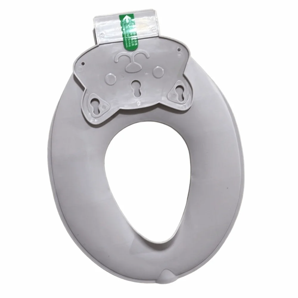 Universal Folding Potty Seat Adjustable Waterproof Portable Toilet Seat Splash Proof Cute Toilet Seat Cushion Ring Infants Use
