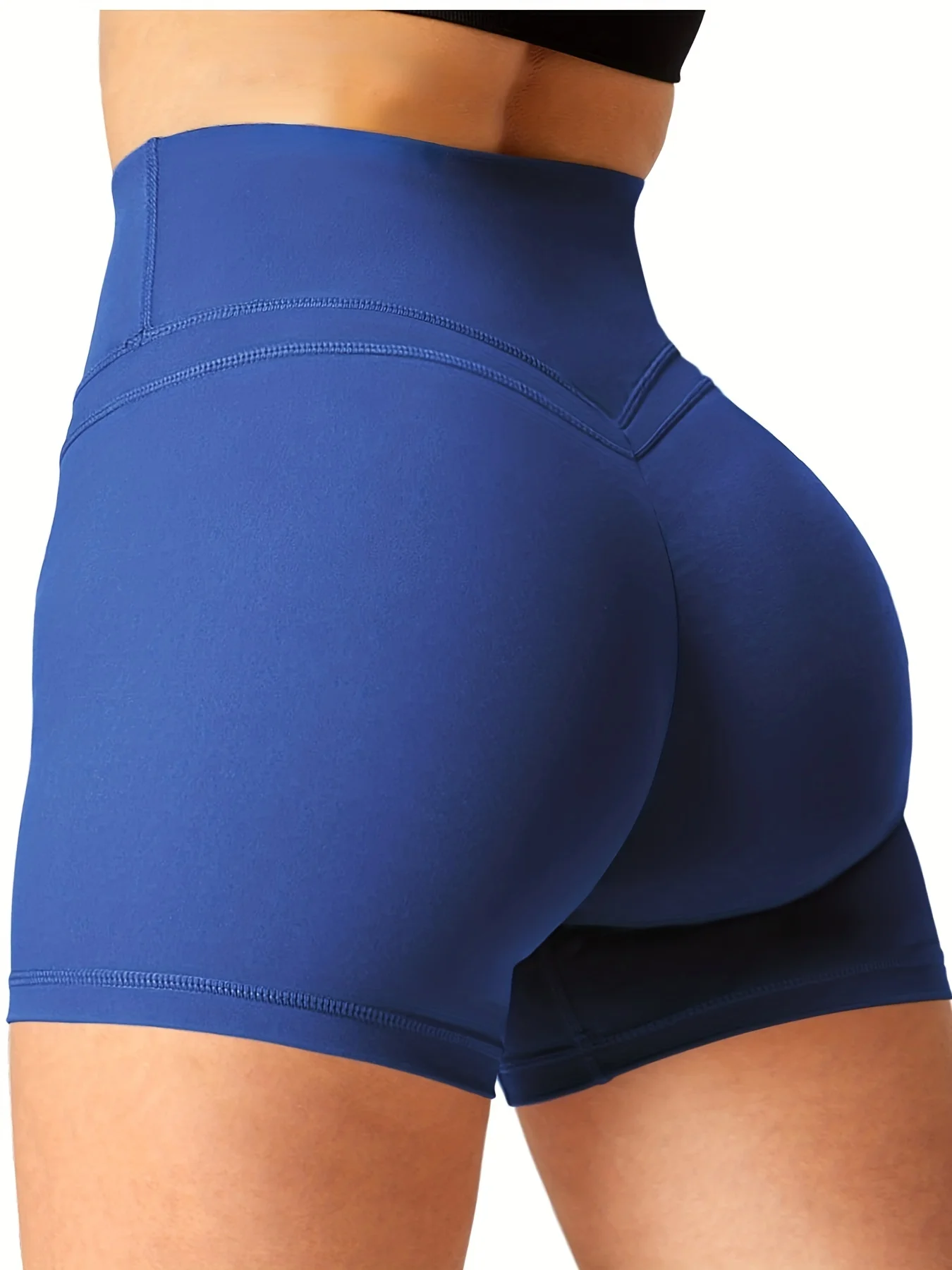 Workout Shorts For Women, High Waist Running Scrunch Gym Yoga Biker Shorts, Women\'s Activewear