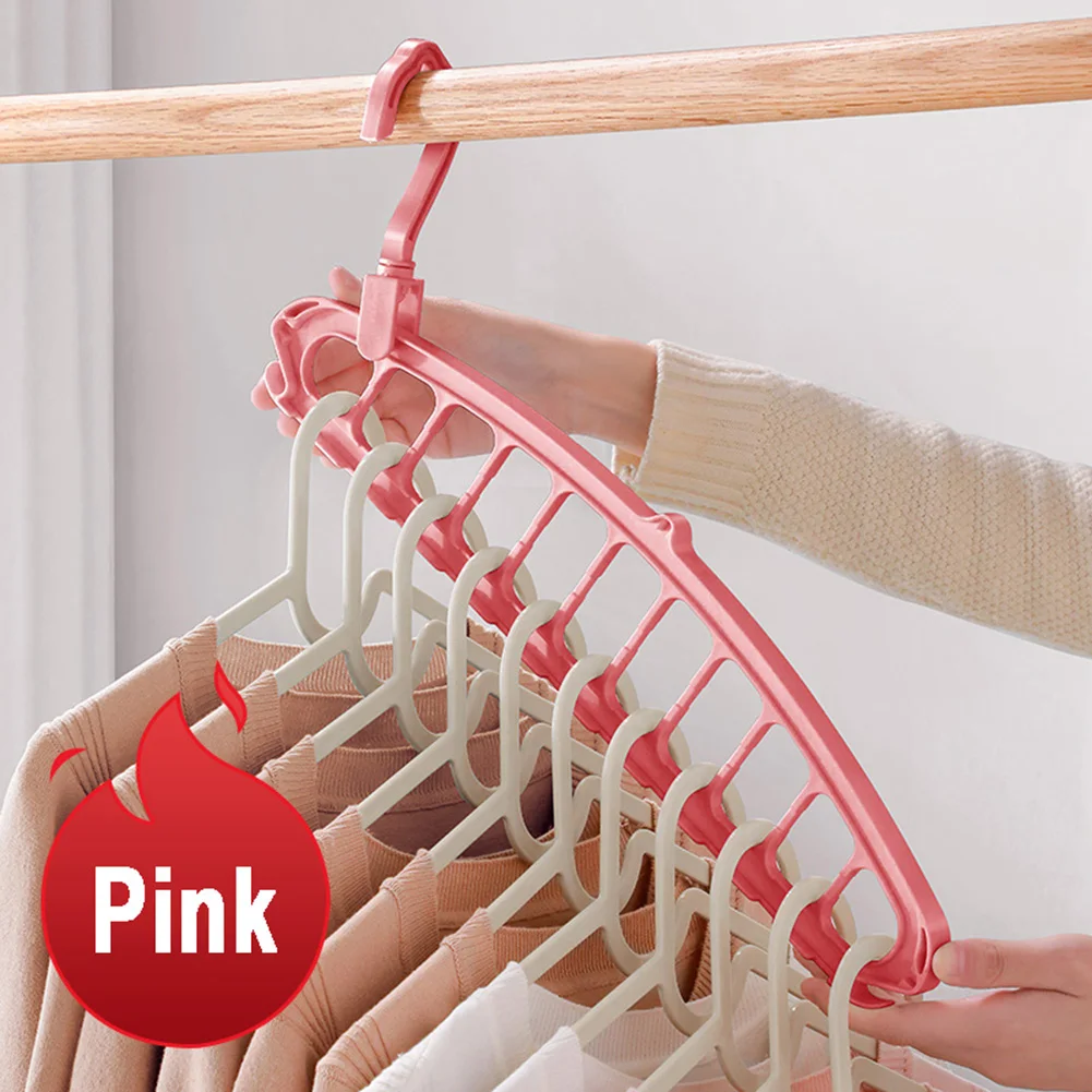 Multi-Functional Folding Clothes Rack Multi-Functional Recess Design Suitable For Closet