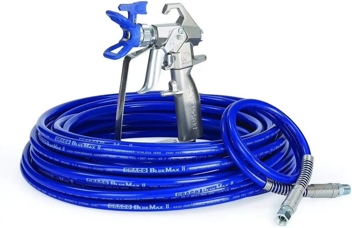 288487 Gun, Hose & Whip Kit, Includes Rac X Spray Tip, Contractor Airless Spray Gun, 50' Hose, 3' Whip