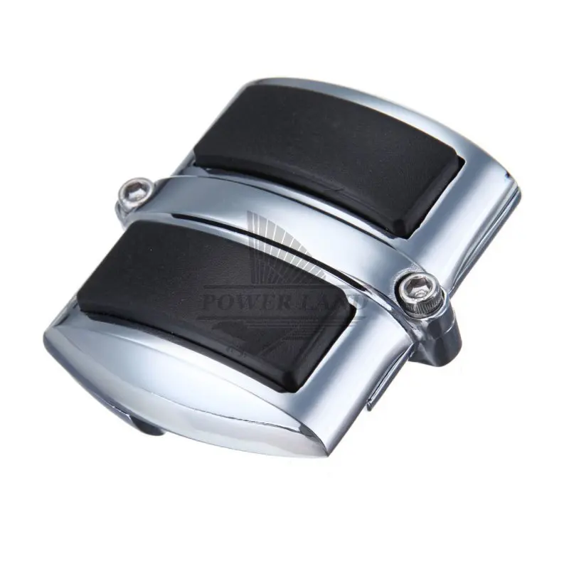 

Мотоциклетная хромированная резиновая подставка для ног, подножка тормозной пяточной педали переключения передач, чехол для Honda VLX 600 750 Spirit 250 Rebel 1100 ACE