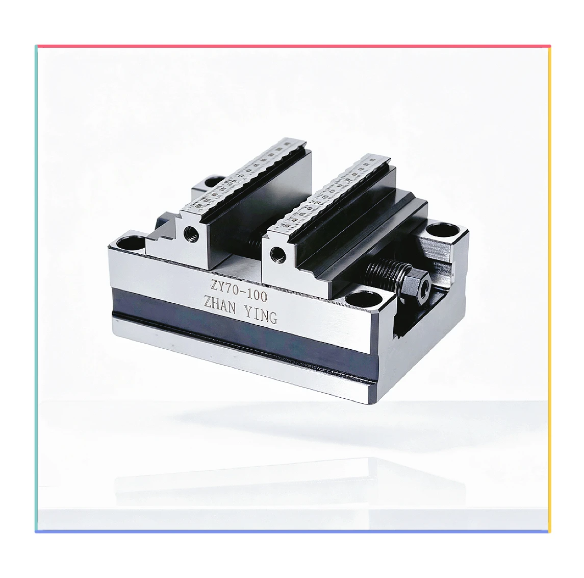 ZY70-100 Self Centering CNC Pliers Precision Four Axis Five Axis Turntable Fixture CNC Machining Center Concentric Flat Pliers