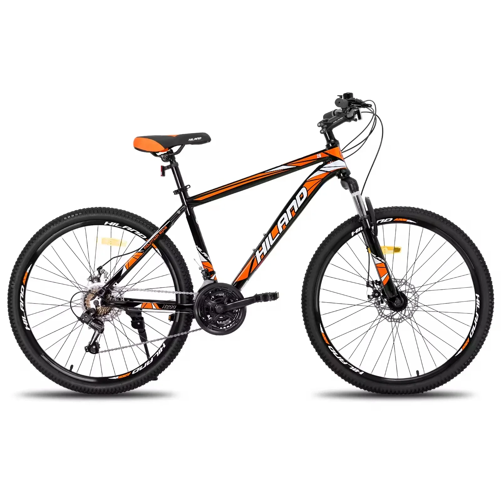 JOYKIE HILAND Available in EU and US 21 Speeds 26 Inch Aluminum Alloy Disc Brake Mountain Bike Bicycle for Adult