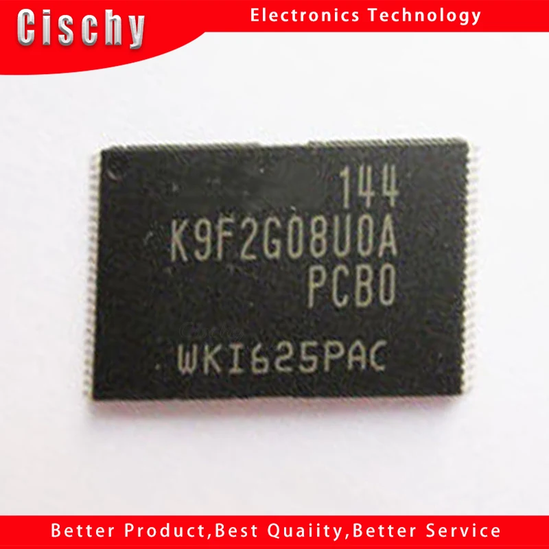 

1pcs/lot K9F2G08UOA-PCBO K9F2G08UOA K9F2G08U0A-PCB0 K9F2G08U0A TSOP48 In Stock