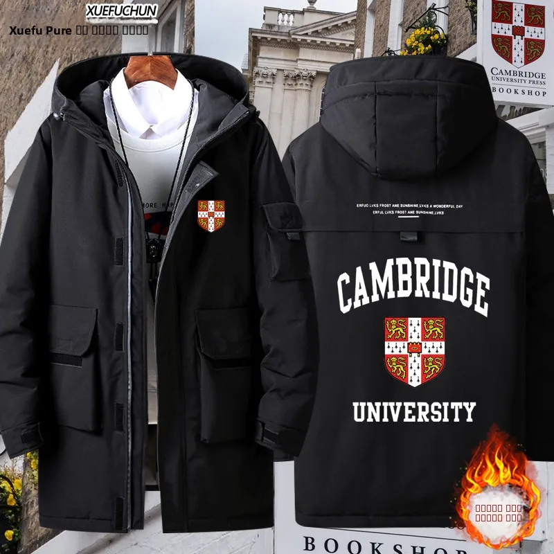 

Cambrie Universi Motivational School orm Jaet Mid-Length down Coat Men's Women's Cotton Clothes Inspirational