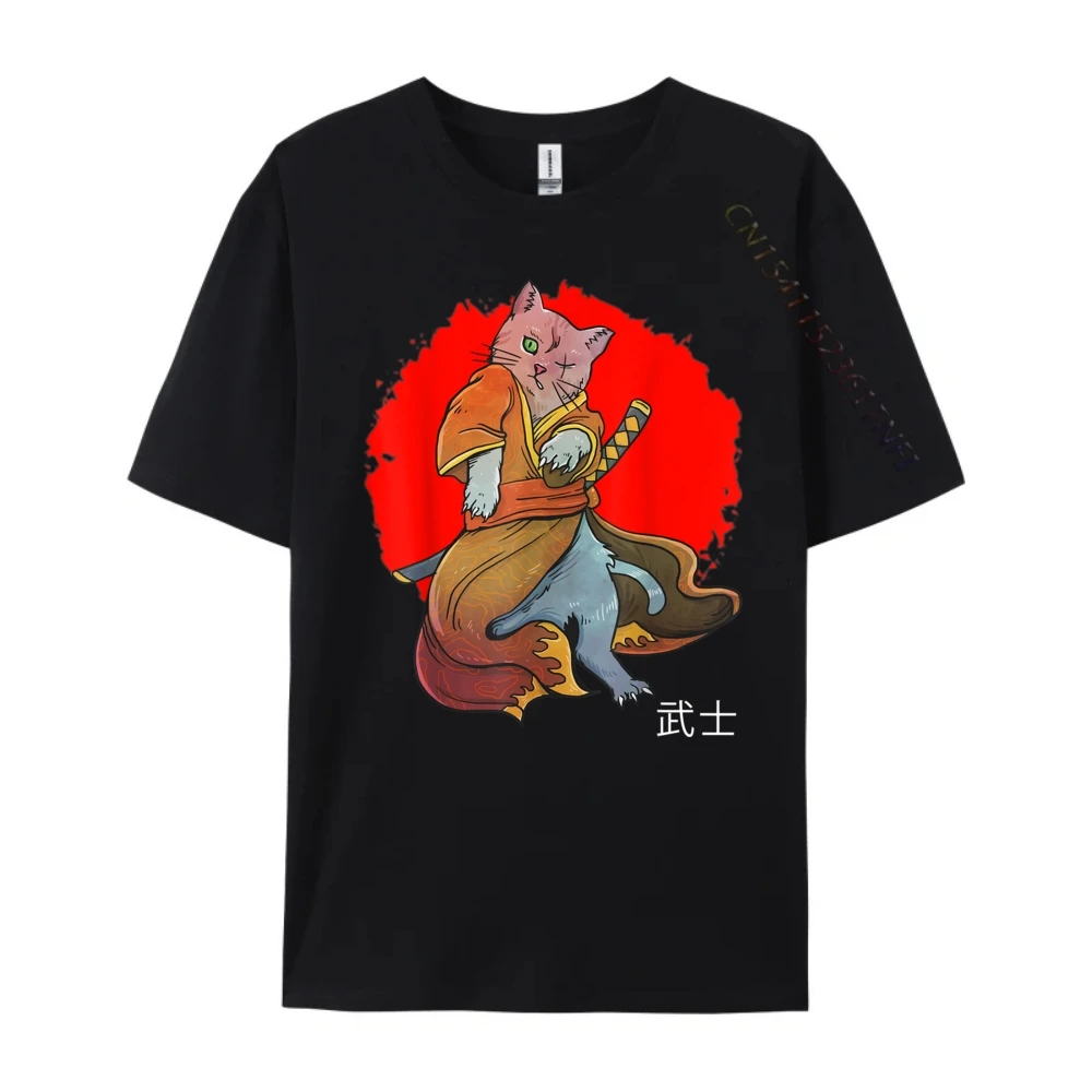 

Japanese Kawaii Cute Bushi Cat Anime T Shirts Graphic Tee Funny T-shirts Luxury Clothing Mans Short Sleeve Tee