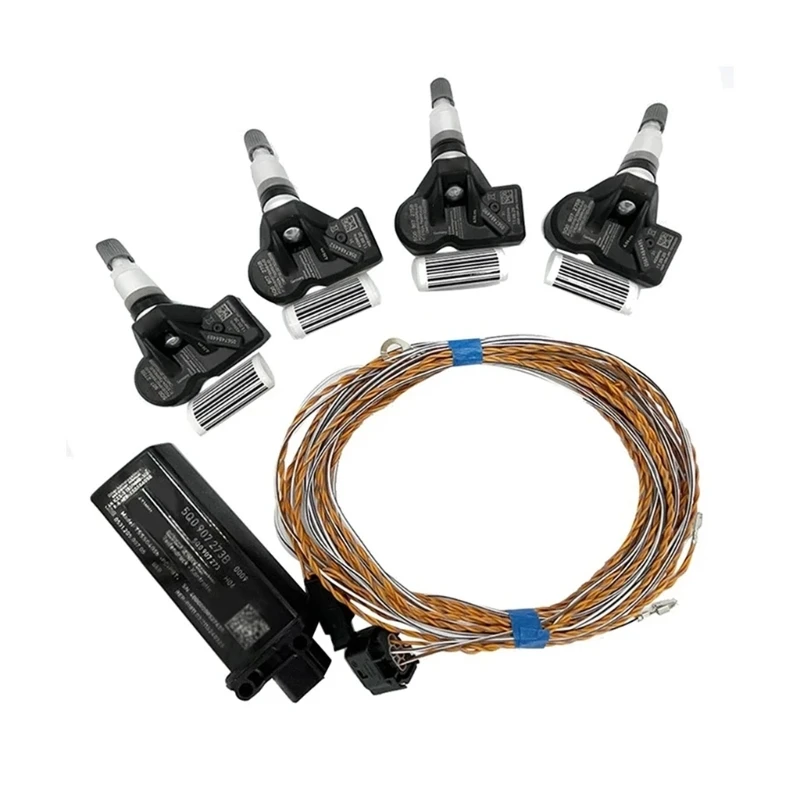 U13C Tire Pressure Monitor Control Unit 5Q0907275B 5Q0907273B for Daily Commute and Long Trips Ensuring Safe Driving