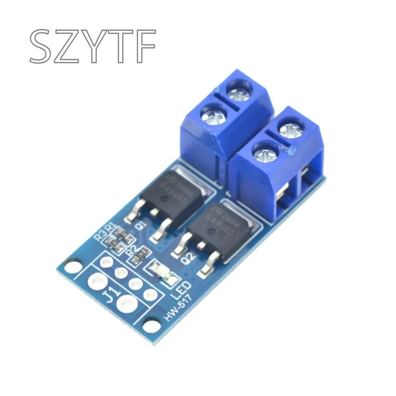 High Power MOS Tube Field Effect Switch Trigger Switch Driver Module PWM Adjustable Electronic Switch Control Board HW-517