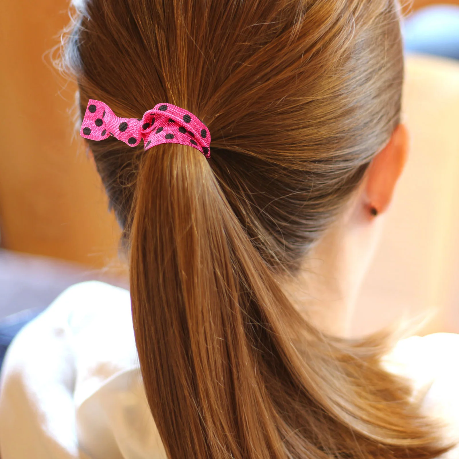 

20 Pcs Girl Hair Accessories Elastic Ropes Ring Ties for Girls Nylon No Crease Ribbons Women's