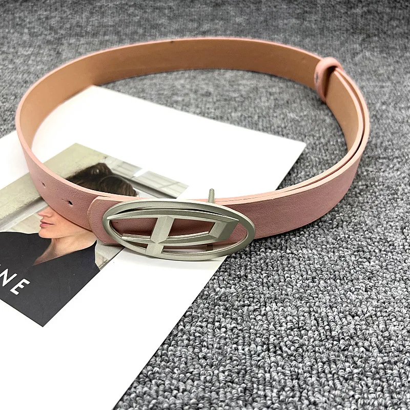 Nuova personalità della cintura Guardaroba necessario Cintura da donna Accessori di abbigliamento Cintura per la testa con bottone a D Nuova moda Must Have Cintura alla moda