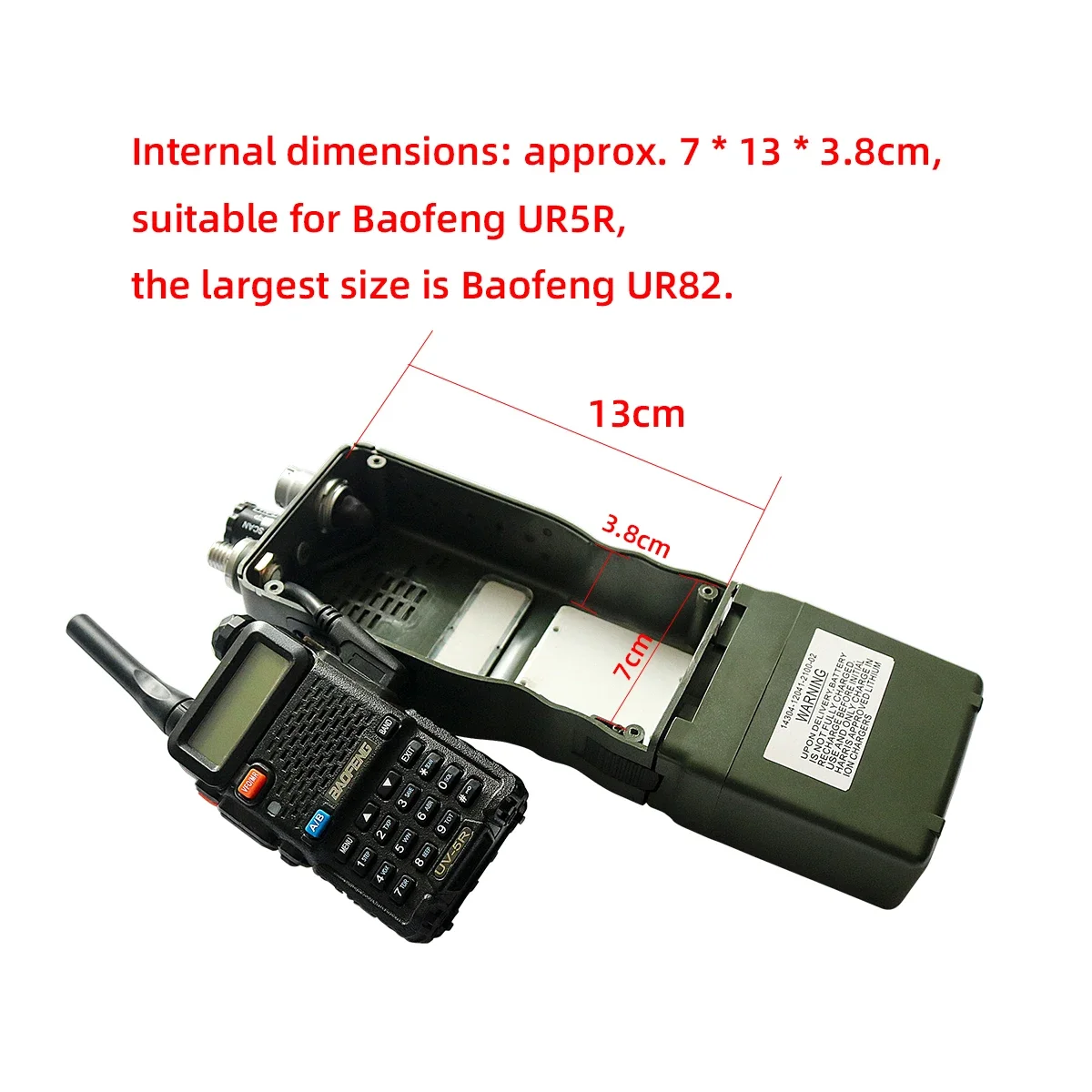 Model Simulasi Walkie-talkie Headset Taktis Militer Harris AN / PRC152 152A Casing Virtual Casing Tiruan