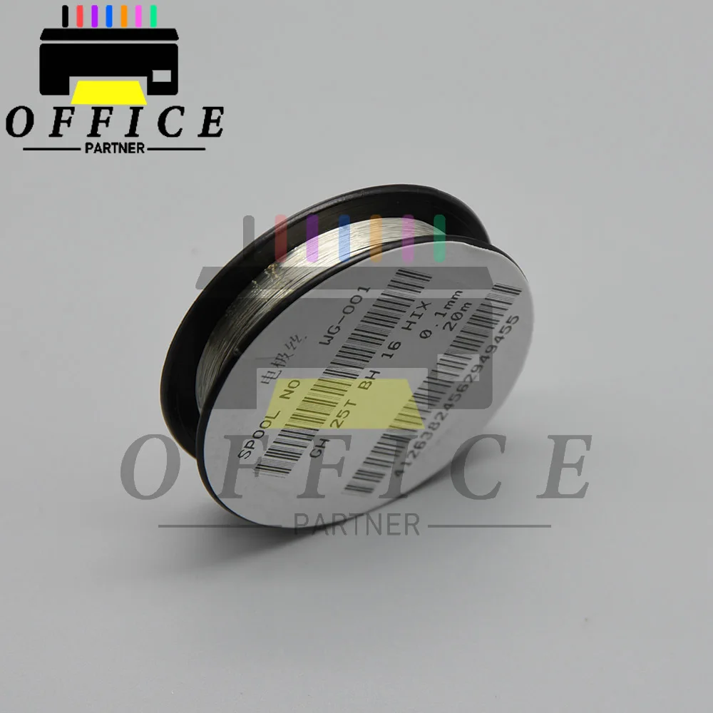 1Roll 0.1mm  20Meters/Roll Electrode Wire suitable for Kyocera Canon Xerox Brother EPSON Ricoh Lexmark Fujitsu Dell