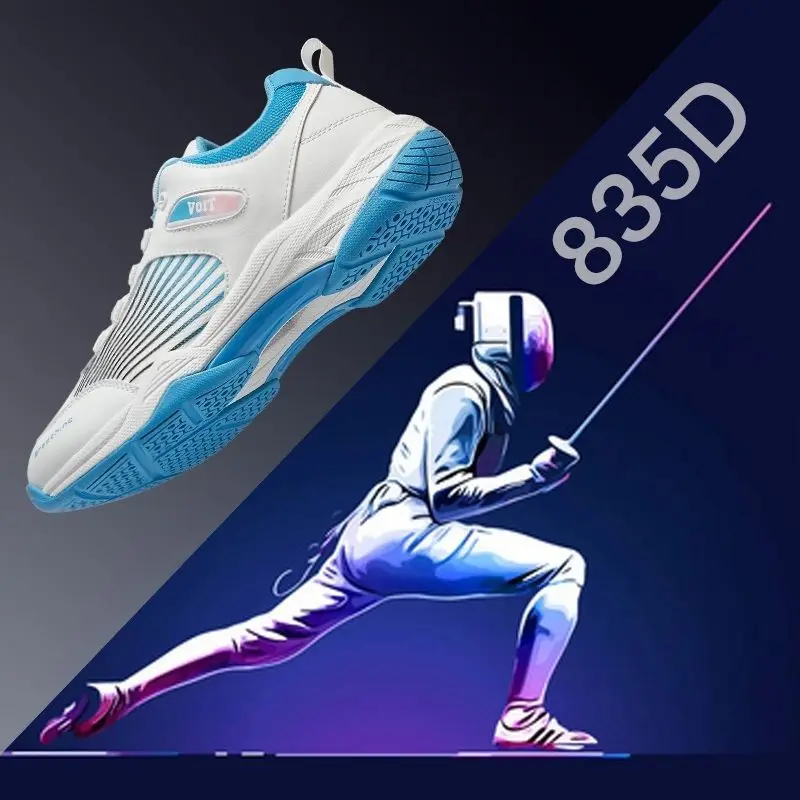 

New men's and women's casual shoes, sports shoes, indoor practice fencing shoes Non-slip wear-resistant Breathable shoes