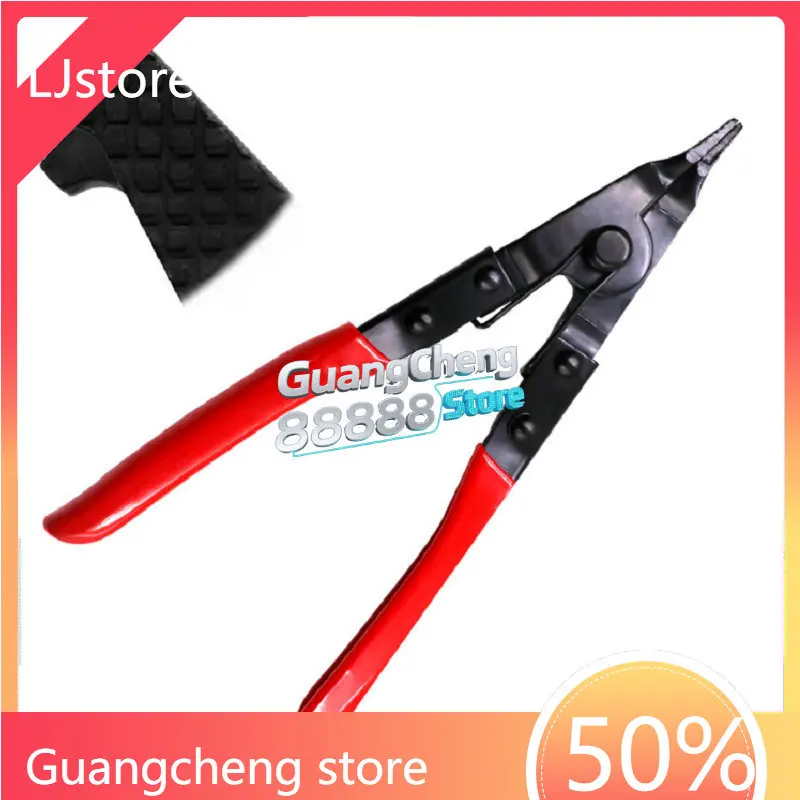 

Reinforced flat-mouth circlip pliers Flat-mouth circlip pliers Flat-mouth retaining ring wire pliers