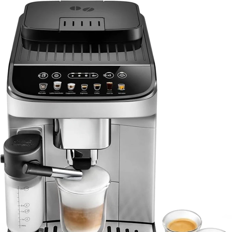 Magnifica Evo with LatteCrema System, Fully Automatic Machine Bean to Cup Espresso Cappuccino and Iced Coffee Make