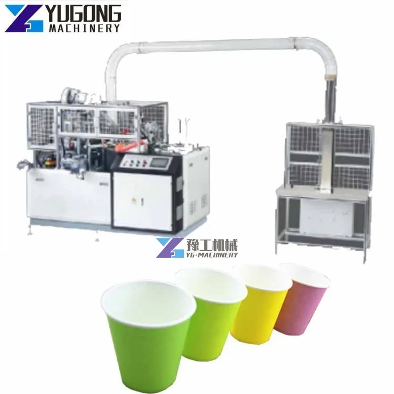 Full Automatic China Muffin Paper Cup Maker Making Machine Crimped Paper Cake Tray Forming Machine for Sale