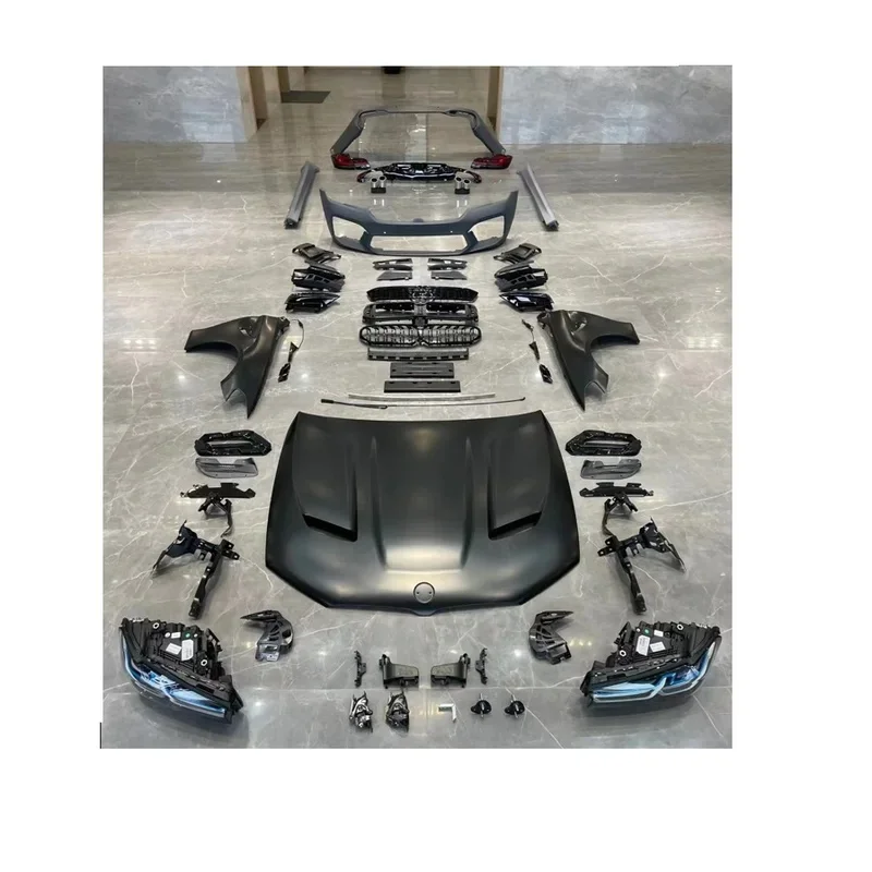 

Car Exterior Interior Bodykit for F10 Old Upgrade to New G30 LCI M5 CS with Headlight Taillight Hood