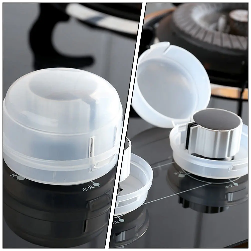 

10Pcs Gas Cooker Safety Guard Universal Stove Knob Covers Childproof Kitchen Safety Case Protector Guard Kitchen Gas Case