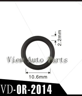 500pcs Fuel Injector FKM ORings O Rings Top Quality Fuel Injector Repair Service Kits 10.6*2.2mm OR-2014