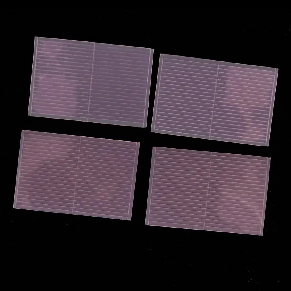 176 ชิ้นตาสองชั้นแถบสติ๊กเกอร์เทปพร้อมส้อม