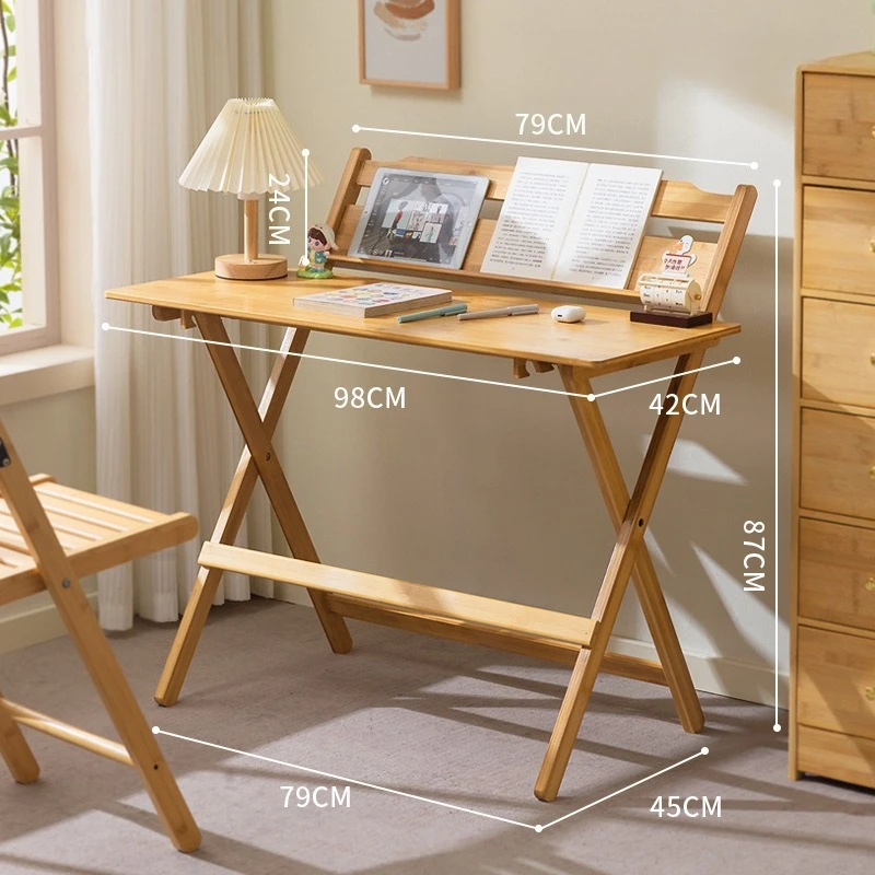 #bamboo and wood office desk,computer desk folding chair