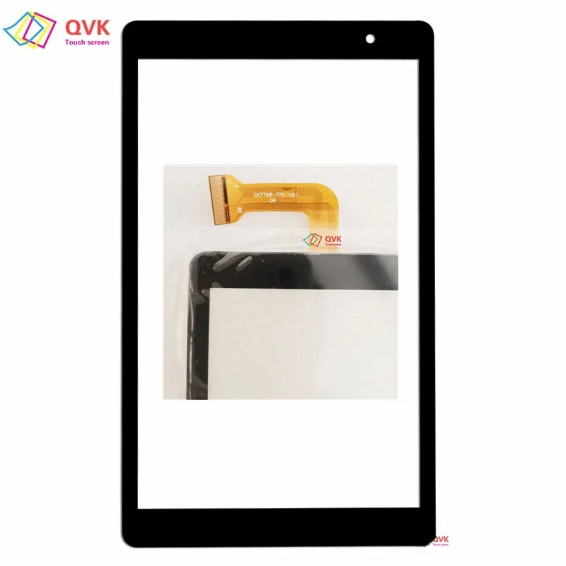 

BlacK 8Inch P/N CX776B-FPC-V01 Tablet PC Capacitive Touch Screen Digitizer Sensor External Glass Panel CX776B FPC