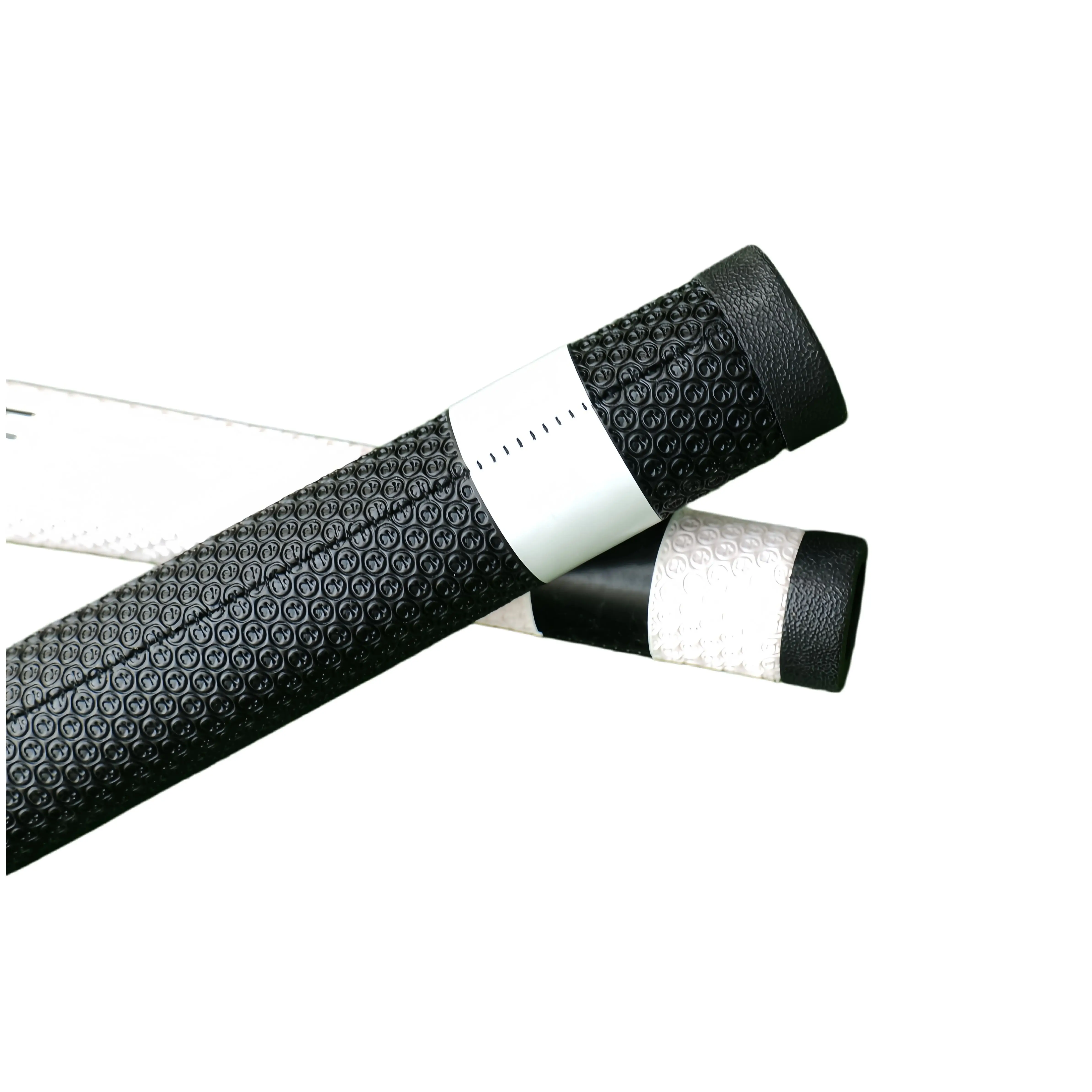 Golf Putter Grip 2° Offset Hole Design Classic Black White Color Honeycomb Anti-Slip Texture PU Material Soft Comfortable Shock view 2