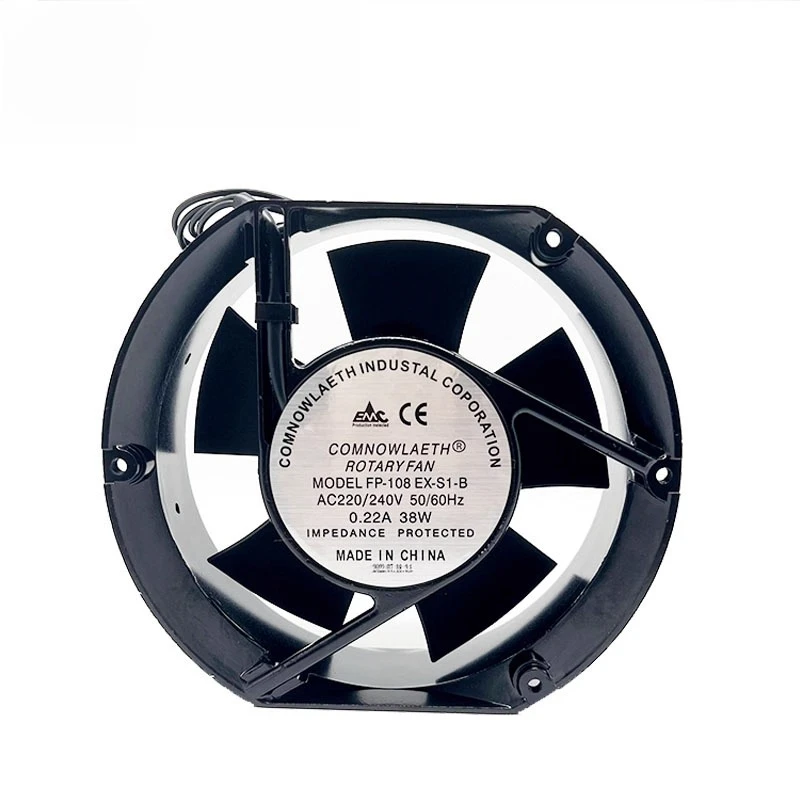 FP-108EX-B1-B 17CM 17251 220V Double Ball Bearing Motor Cabinet Chassis Cooling Fan