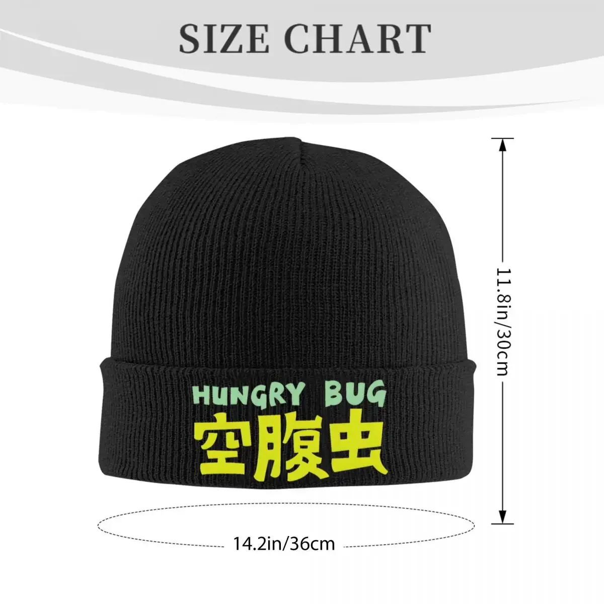 Hungry Bug Knitted Caps Women's Men's Skullies Beanies Winter Hat Dorohedoro Manga Fanart Nikaido Warm Cap