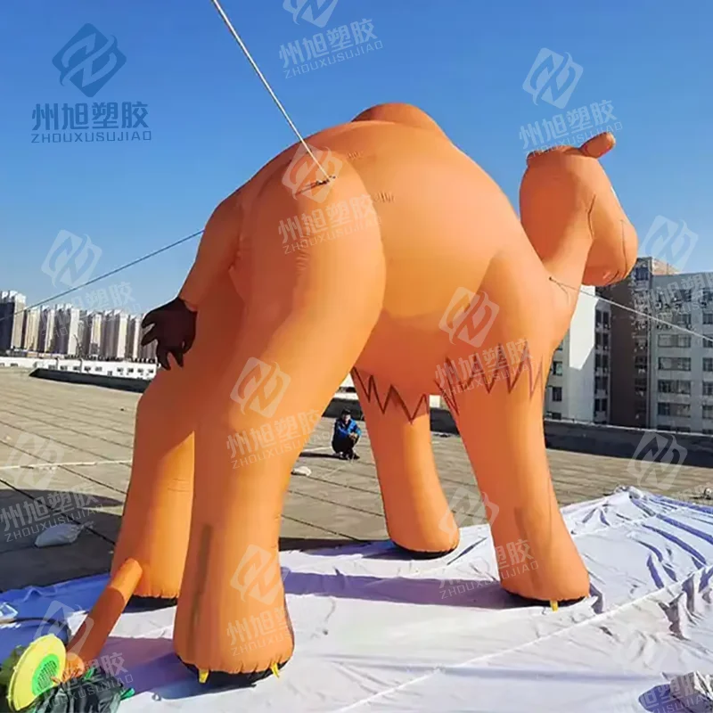 Sahara desert inflatable camel blow up cartoon camel for sandbeach  amusement activity decoration