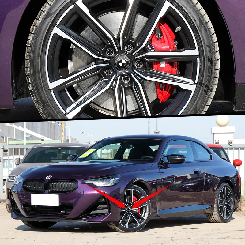 4개 BMW 자동차 휠 센터 캡 68mm 56mm 허브캡 퍼포먼스 M E46 E90 E30... - 5