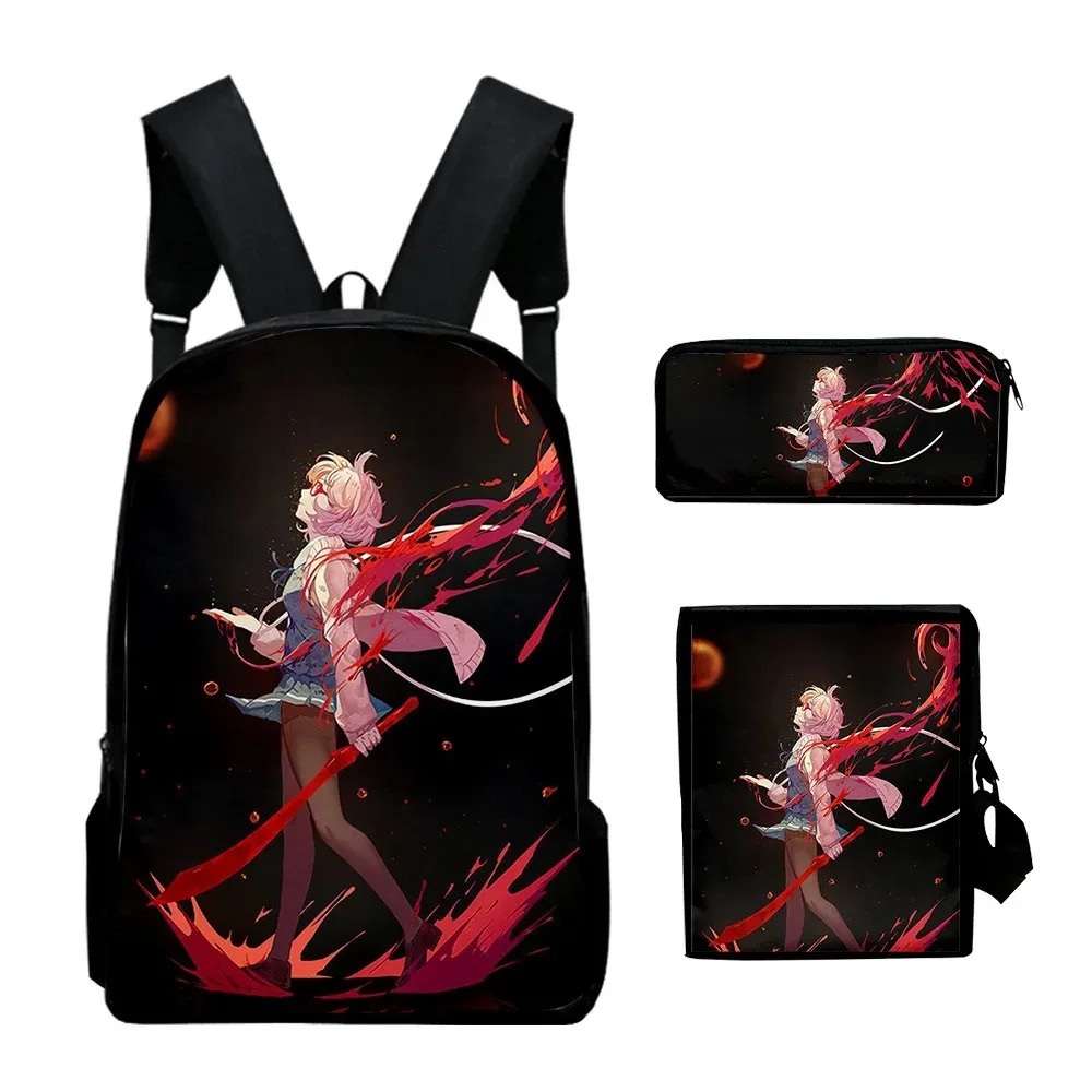 Harajuku 3d backpack printing,3pcs/set,for school,laptop,laptop,shoulder bag,case